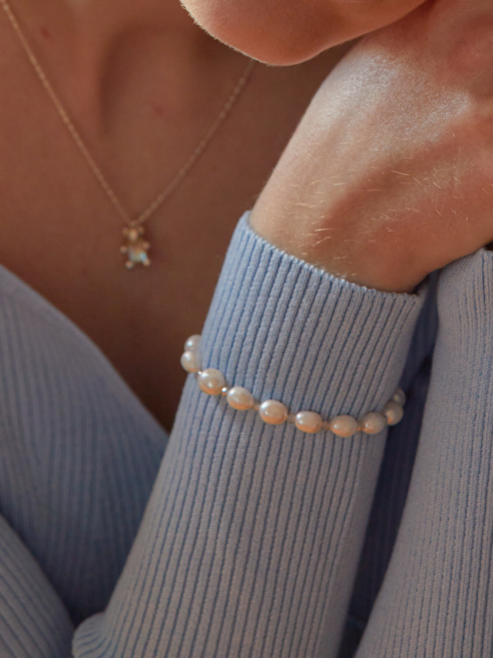 [Solbi] Pure freshwater pearl bracelets.